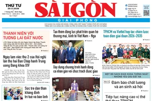 Báo Sài Gòn Giải Phóng ngày 25/3/2026