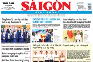 Báo Sài Gòn Giải Phóng ngày 27/3/2026