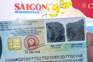 Từ 1-4, tên tài khoản ngân hàng phải đồng nhất với tên trên căn cước