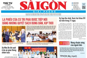 Báo Sài Gòn Giải Phóng ngày 1/4/2026