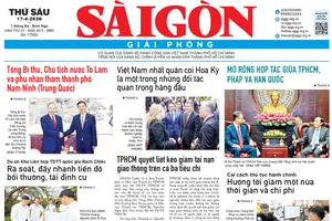 Báo Sài Gòn Giải Phóng ngày 17/4/2026
