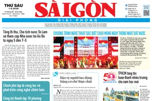 Báo Sài Gòn Giải Phóng ngày 1/5/2026