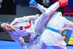 Karate Việt Nam sẽ được đầu tư trọng điểm hướng đến đấu trường Asiad. ẢNH: P.MINH