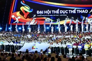 Đại hội TDTT TPHCM năm 2026 lần đầu được tổ chức tại Công viên bờ sông Sài Gòn, là bước chuẩn bị quan trọng cho Đại hội thể thao toàn quốc lần thứ 10 vào cuối năm. ẢNH: Dũng Phương