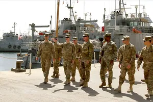 Lực lượng quân đội Mỹ tại Kuwait. Ảnh: ARMY RESERVE