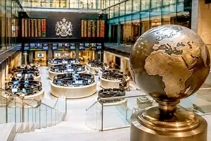 Sở Giao dịch chứng khoán London. Ảnh: LSE