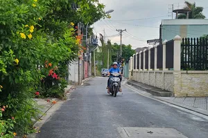 Dân hiến đất, hẻm rộng đẹp
