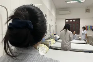 Bệnh nhân được điều trị tại Viện Sức khỏe Tâm thần. Ảnh: NGỌC DUNG