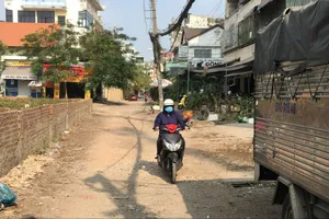 Nhếch nhác hạ tầng chung cư Cấp nước