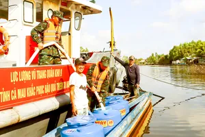 Quay quắt vì thiếu nước ngọt