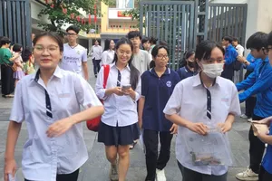 Thí sinh dự thi tốt nghiệp THPT năm 2024