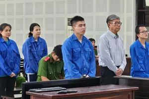 Các bị cáo tại tòa