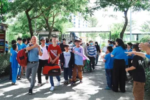 Trường Hy Vọng đón gần 100 học sinh mồ côi vì đại dịch Covid-19 nhập trường