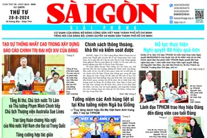 Sài Gòn Giải Phóng ngày 28/8/2024