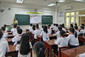 Đà Nẵng xây trường liên cấp để đáp ứng nhu cầu học ngày càng tăng. Ảnh: XUÂN QUỲNH