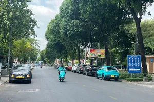 Trang trí hoa kiểng, tiểu cảnh chào mừng kỷ niệm 50 năm Giải phóng miền Nam, thống nhất đất nước