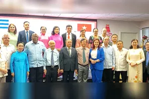 Phó Chủ tịch nước Cộng hòa Cuba thăm Liên hiệp các tổ chức hữu nghị TPHCM