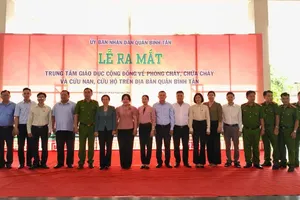 Các đơn vị tại lễ ra mắt 