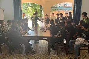 Quảng Ngãi: Khởi tố 31 đối tượng về tội gây rối trật tự công cộng