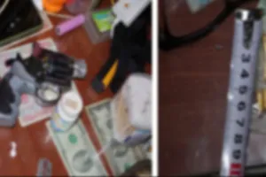 Phá tụ điểm bán ma túy, công an thu giữ súng và nhiều đạn của con nghiện