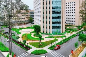 Một góc Bệnh viện Quân y 175