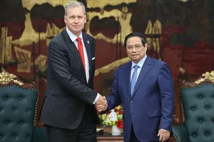Thủ tướng Phạm Minh Chính tiếp Chủ tịch kiêm Giám đốc điều hành Tập đoàn Excelerate Energy (Hoa Kỳ) Steven Kobos