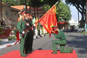 Trung đoàn Gia Định tổ chức Lễ tuyên thệ chiến sĩ mới năm 2025