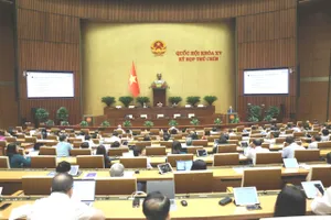 Quốc hội làm việc ngày 11-6. Ảnh: QUANG PHÚC