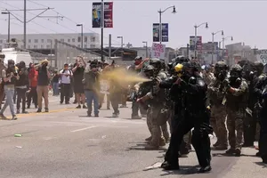 Bang Texas có kế hoạch triển khai Vệ binh Quốc gia ứng phó biểu tình