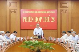 Đưa 4 vụ án và 2 vụ việc vào diện Ban Chỉ đạo Trung ương theo dõi, chỉ đạo