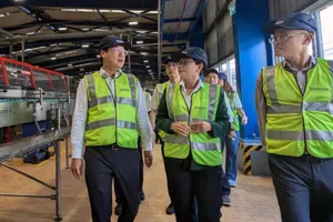 Bí thư Tỉnh ủy Đồng Tháp Lê Quốc Phong thăm Công ty TNHH Nhà máy Bia Heineken Việt Nam - Tiền Giang