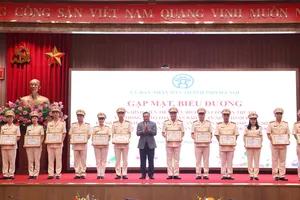 Biểu dương điển hình tiên tiến tiêu biểu của Công an Thủ đô