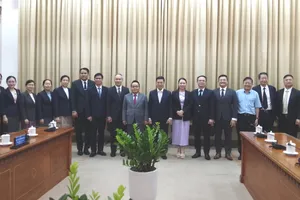 Thúc đẩy hợp tác trong công tác kiểm toán TPHCM - Lào