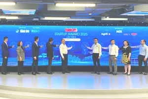 Các đại biểu phát động chương trình Tuổi Trẻ Startup Award 2025.