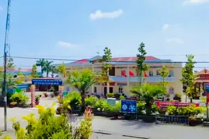 Trụ sở xã Vĩnh Trạch (nay là phường Vĩnh Trạch, thuộc tỉnh Cà Mau), nơi hai lãnh đạo UBND phường vừa chính thức có đơn xin nghỉ công tác. Ảnh minh hoạ (nguồn: Báo Nhân Dân)