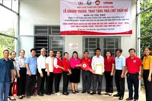 Vedan Việt Nam trao tặng 2 căn nhà Chữ thập đỏ tại xã Tân Phú, tỉnh Đồng Nai