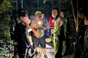Tìm thấy 6 người bị lạc đường trên núi Minh Đạm