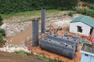 Công bố sự cố môi trường tại Khu liên hiệp xử lý rác thải rắn Ngọc Hồi