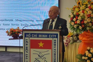 Họp mặt kỷ niệm Quốc khánh Hungary 