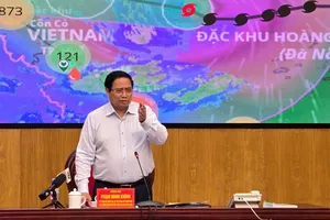 Thủ tướng Phạm Minh Chính vào Nghệ An, trực tiếp chỉ đạo công tác ứng phó bão số 5