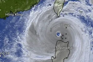 Ngày mai, 23-9, siêu bão Ragasa vào Biển Đông