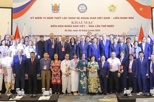 Đối ngoại nhân dân đóng góp lớn trong quan hệ Việt -Nga