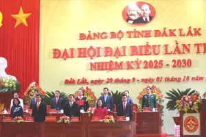 Khai mạc Đại hội đại biểu Đảng bộ tỉnh Đắk Lắk lần thứ I, nhiệm kỳ 2025-2030