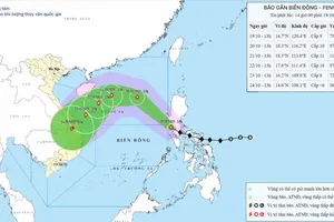 Bão Fengshen tăng cấp hướng về khu vực Bắc Biển Đông