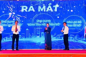 Ra mắt ứng dụng "Bình Tân Mặt trận số"