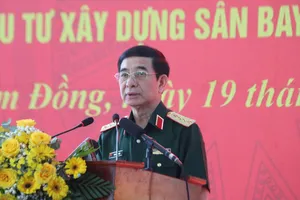 Đại tướng Phan Văn Giang dự lễ khánh thành sân bay quân sự Phan Thiết