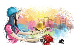 Chim sẻ buổi sớm