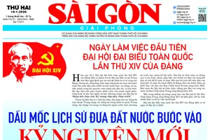 Báo Sài Gòn Giải Phóng ngày 19/1/2026