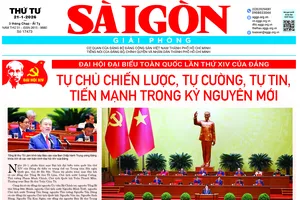 Báo Sài Gòn Giải Phóng ngày 21/1/2026