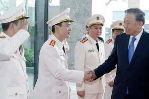 Tổng Bí thư Tô Lâm thăm và chúc tết cán bộ, chiến sĩ Cục An ninh điều tra